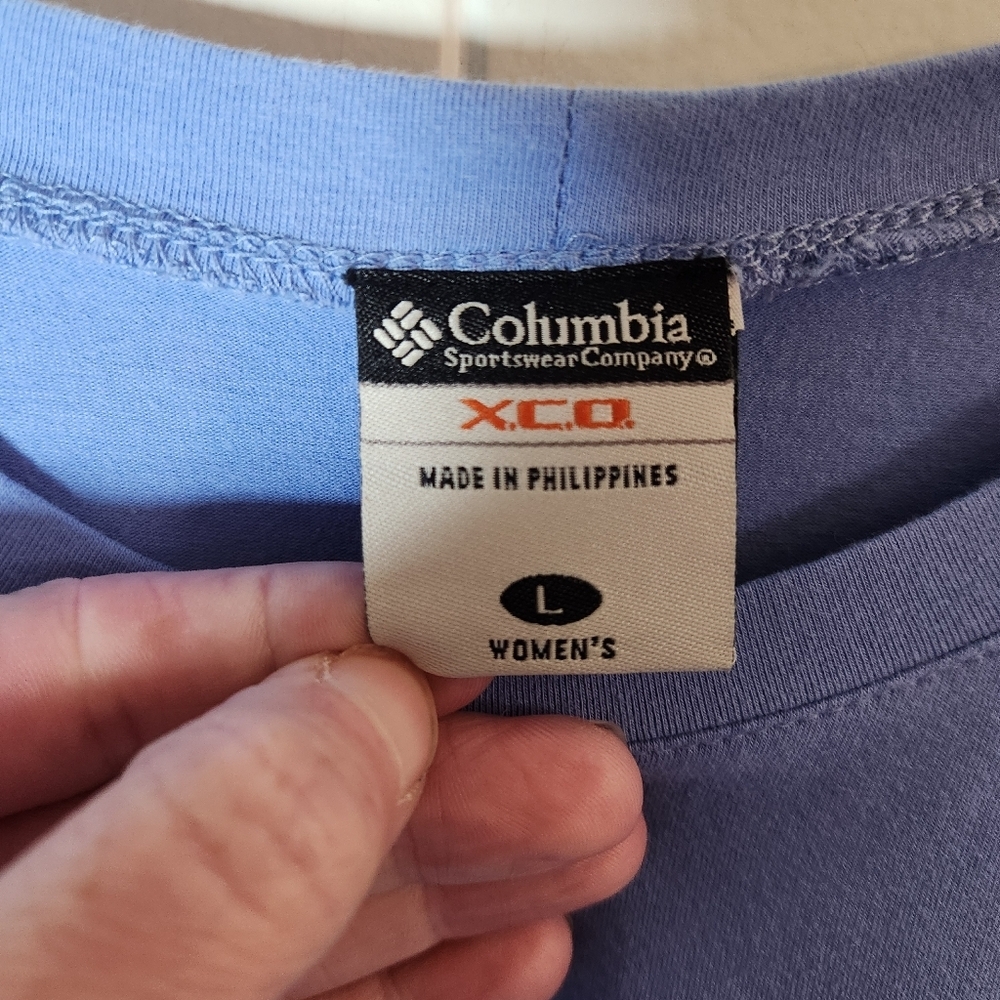 Columbia XCO Blue Long Sleeve Bud Light Embroidered Size Large - Picture 8 of 15
